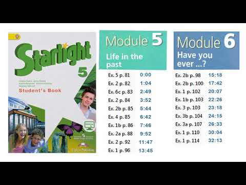 Starlight 5 - Modules 5-6 - Student's Book Audio