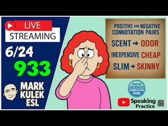 Speak English | Live Stream English Class with Mark Kulek ESL