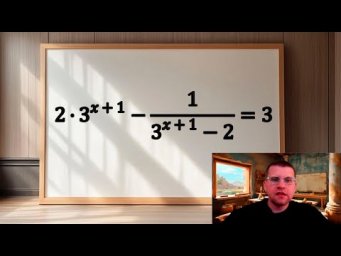 Подготовка к ЕГЭ по математике - Показательное уравнение №14