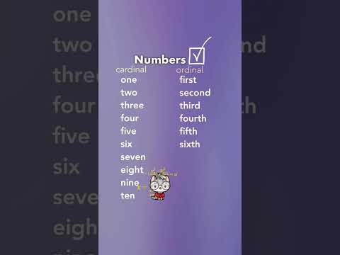 ЧИСЛИТЕЛЬНЫЕ: количественные и порядковые / Cardinal & ordinal numbers ЧИСЛИТЕЛЬНЫЕ: количественные и порядковые / Cardinal & ordinal numbers