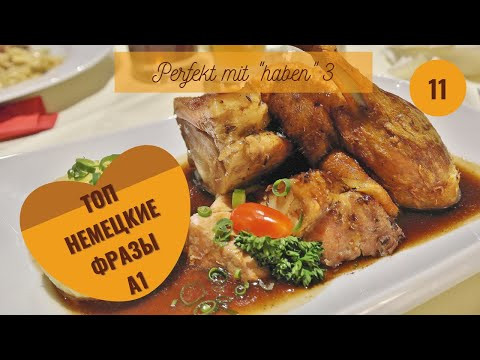 Немецкий язык. Уроки немецкого. PERFEKT MIT "HABEN" 3 Немецкий язык. Уроки немецкого. PERFEKT MIT "HABEN" 3