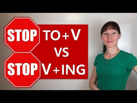 STOP to do или STOP doing: в чем разница / Топ ошибки в английском / Грамматика английского