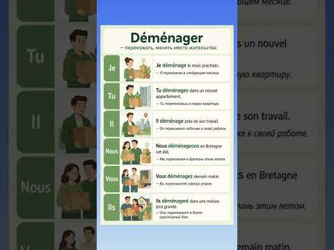 Déménager #французский #французскийснуля #французскийонлайн #урокифранцузского #французскийпополочка Déménager #французский #французскийснуля #французскийонлайн #урокифранцузского #французскийпополочка