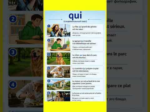 QUI #французский #французскийснуля #французскийонлайн #урокифранцузского #французскийпополочкам
