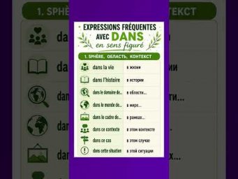 Preposition DANS #французский #учитьфранцузский #французскийпополочкам #французскийязык