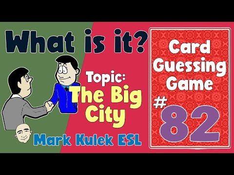 What is it? (city vocabulary - #82) | Fluency Practice - Mark Kulek ESL What is it? (city vocabulary - #82) | Fluency Practice - Mark Kulek ESL
