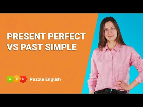 BRITISH ENGLISH VS AMERICAN ENGLISH. Present Perfect VS Past Simple || Puzzle English