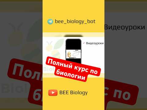 Все материалы для подготовки к ЕГЭ, ОГЭ в одном боте #biology #егэбиология #огэбиология #егэ