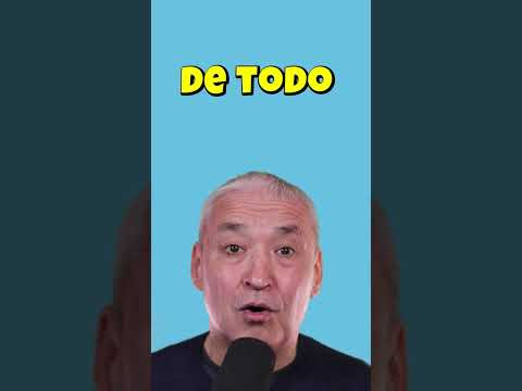 Испанский язык. POCO/TODO/DE/UN  а теперь всё вместе.#shorts