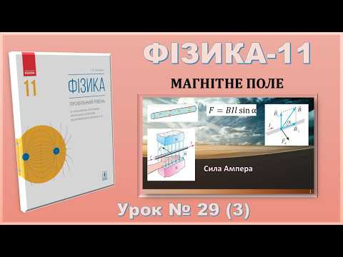 ФІЗИКА-11 | Урок 29 (3) | Сила Ампера