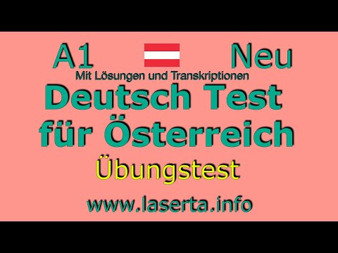 A1 Deutsch Test f&uuml;r &Ouml;sterreich Pr&uuml;fung Deutsch