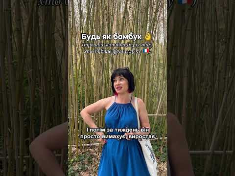 Будь як французький бамбук 