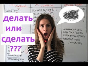 Делать или сделать? || Глаголы НСВ и СВ