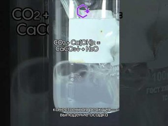 А ты знал, что будет если углекислый газ прореагирует с Ca(OH)2? 