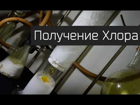 Получение Хлора. Красивые опыты. Получение Хлора. Красивые опыты.
